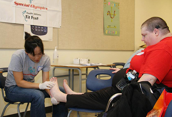 Dr. Wang is a Clinical Director of Fit feet Program, Special Olympics.